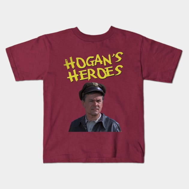 Hogan's Heroes , Bob Crane. Kids T-Shirt by CS77